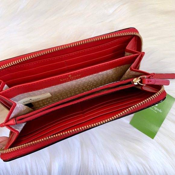 Kate Spade Grove Street Red Carpet Neda Wallet - Picture 8 of 8